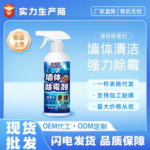 除霉剂墙体墙面去霉斑霉菌清洁剂墙体除霉剂发霉除霉菌清洗剂
