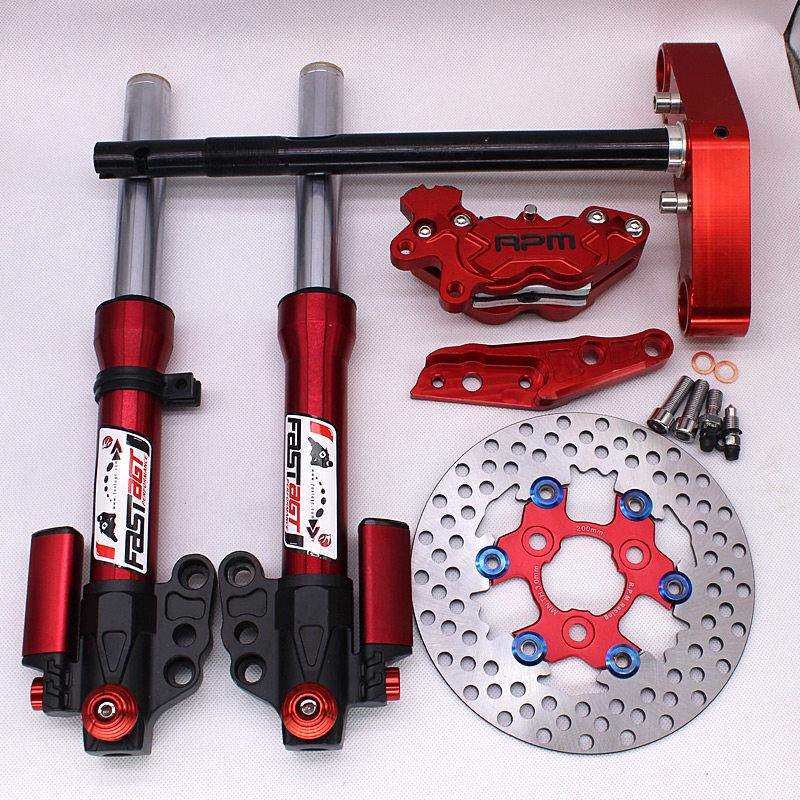 法斯特款26芯前避震电动车小龟小牛009机车福喜鬼火酷奇避减器