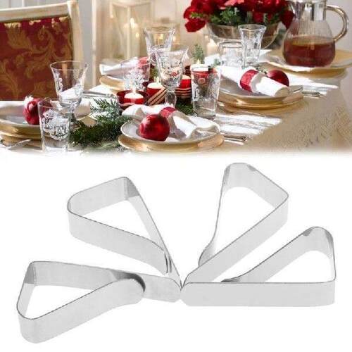4Pcs Table Cloth Tablecloth Clip Clamp Holder For Party