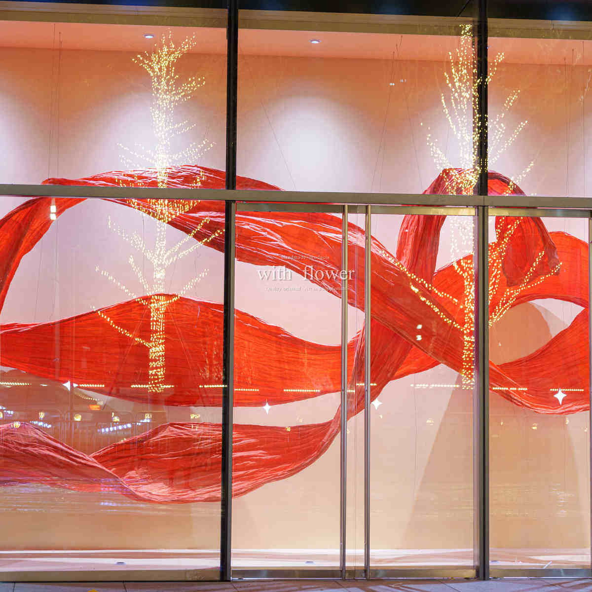 橱窗装置布置道具商场美陈大型红色纸艺飘带挂饰节日氛围场景装饰,居家布艺,居家婚庆拖鞋,淘宝优惠券,粉丝福利购,淘宝优惠卷