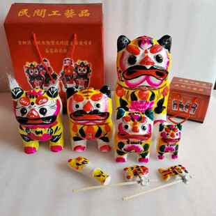 高密泥老虎泥叫虎潍坊特色礼品送朋友客户礼物宴会伴手礼