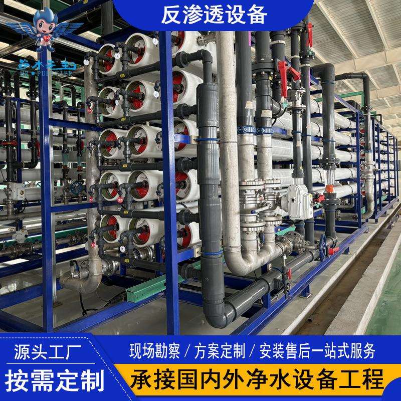 全自动节能反渗透ro机酒店学校直饮/温室灌溉水质净化设备