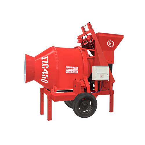 JZC350400/450/500滚筒搅拌机建筑工地用水泥砂浆翻斗撅斗搅拌机