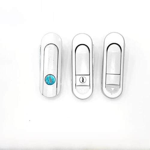 海坦AB303-1锁弹跳式把手AB403配电箱锁配电柜AB301平面锁AB302