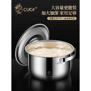 316不锈钢猪油罐家用耐高温装油壶带盖带滤网储油罐大容量调新品