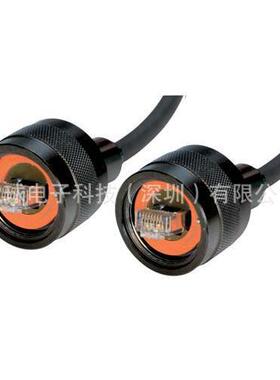 L-COM TRD8RG2 IP68级加固型超5类线缆 RJ45插头/插头 阳极化抛光