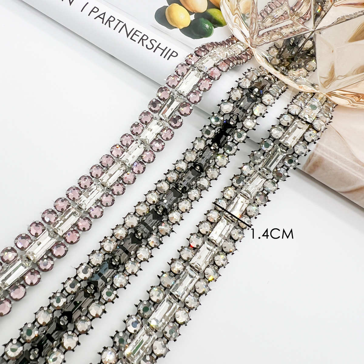 平底无边网5水钻玻璃钻批发服装鞋帽配饰5mm*花边条码现货长方10