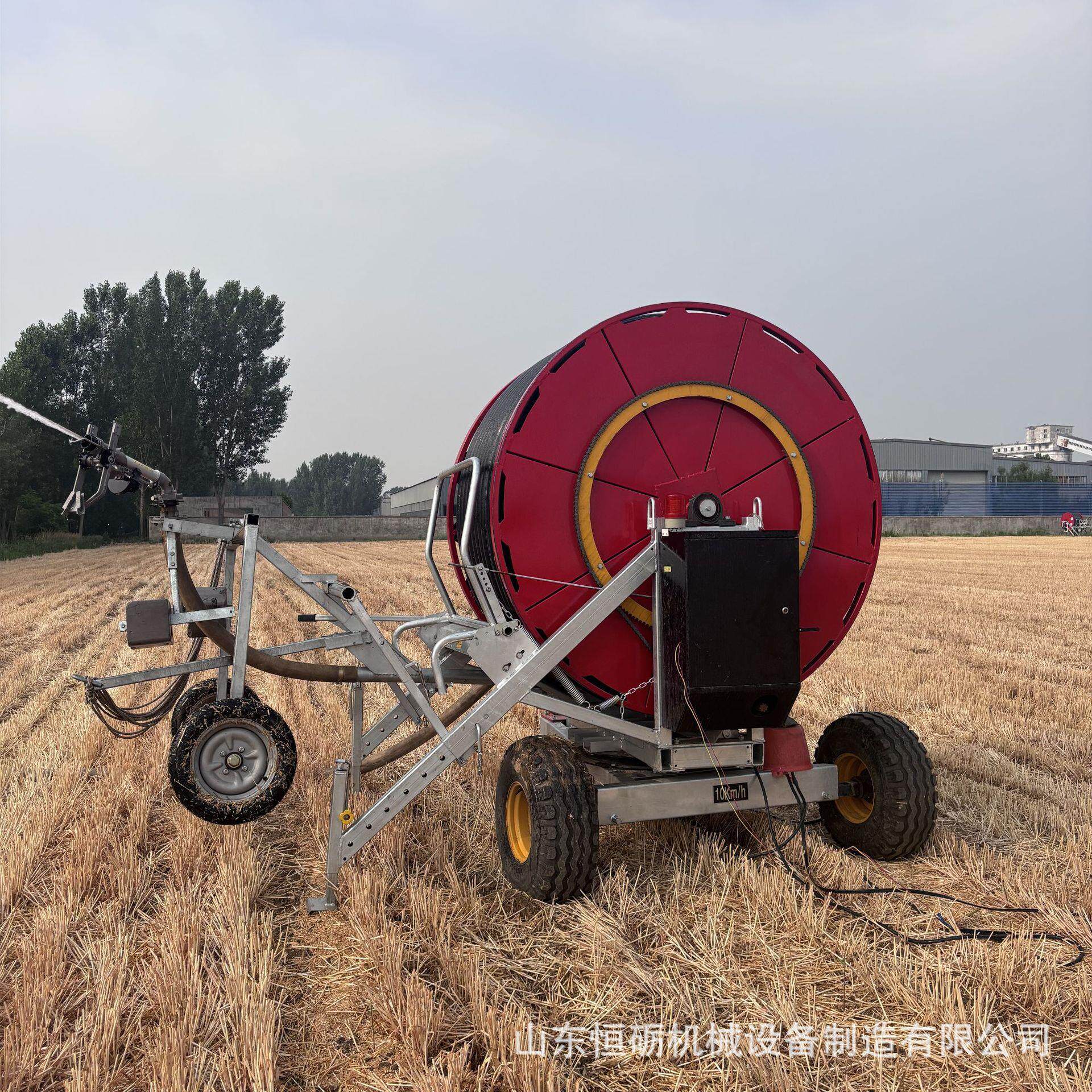 降雨喷均匀雾化腻JCC桁盘架款卷式喷灌机全自动细扬程高绞盘式灌