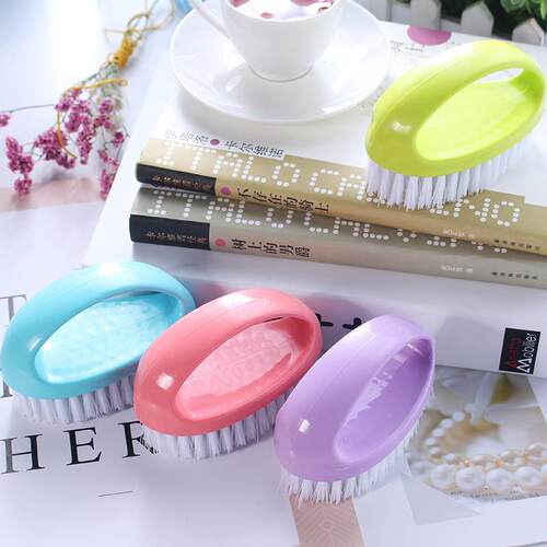 Egg-shaped Colorful Cleaning Brush - Multi-functional Home a