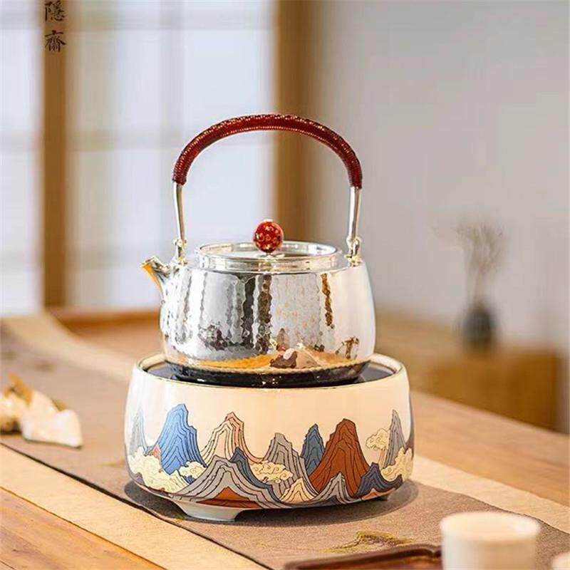 好多山电陶炉静音家用小型煮茶器烧水炉铁壶银壶铜壶煮茶炉