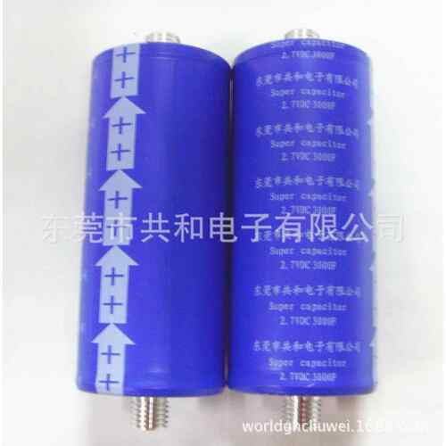 GHC安全储能电容器，超级电容直流环节滤波器2.7V3000F