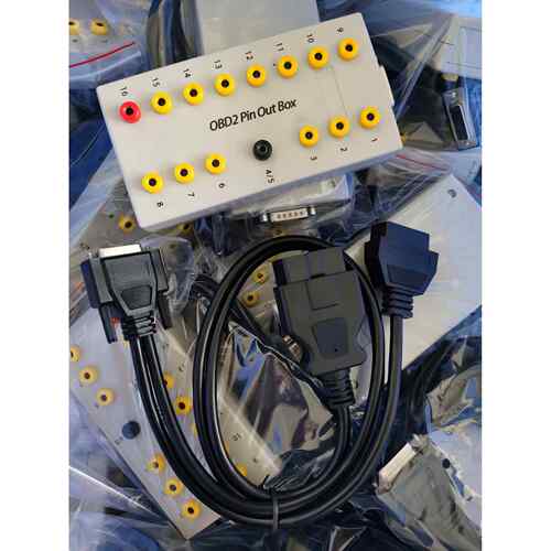 OBD216PinOutBoxOBDBOX诊断盒跳线盒