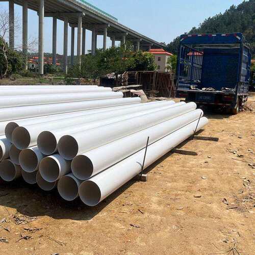 坚而乐pvc500排水管大口径500mm弯头直通三通45度弯头塑料排污管