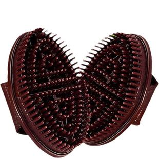 经络刷按摩身体软刷按摩刷全身通用五行美容院精油带脉刷子刮痧器