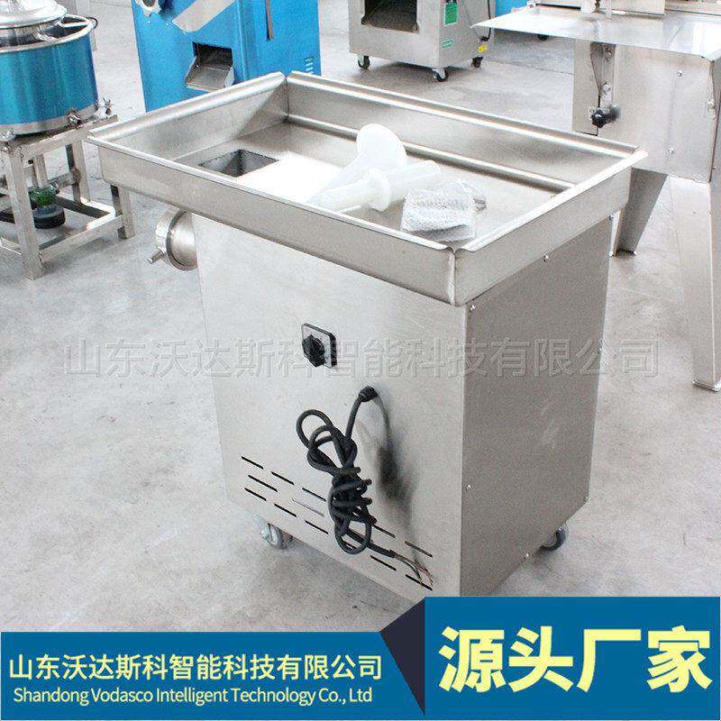微冻肉鲜肉两用绞肉机 店面门头肉馅绞肉搅拌机 鲜驴肉碎肉机