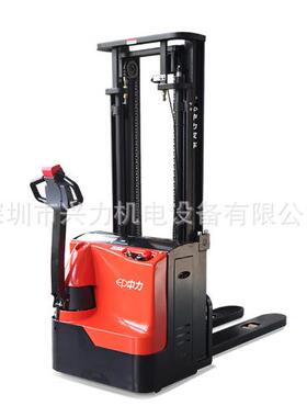 EP叉车2000KG电动卸货堆高机2.0吨步行式电动堆高车ES20-WA