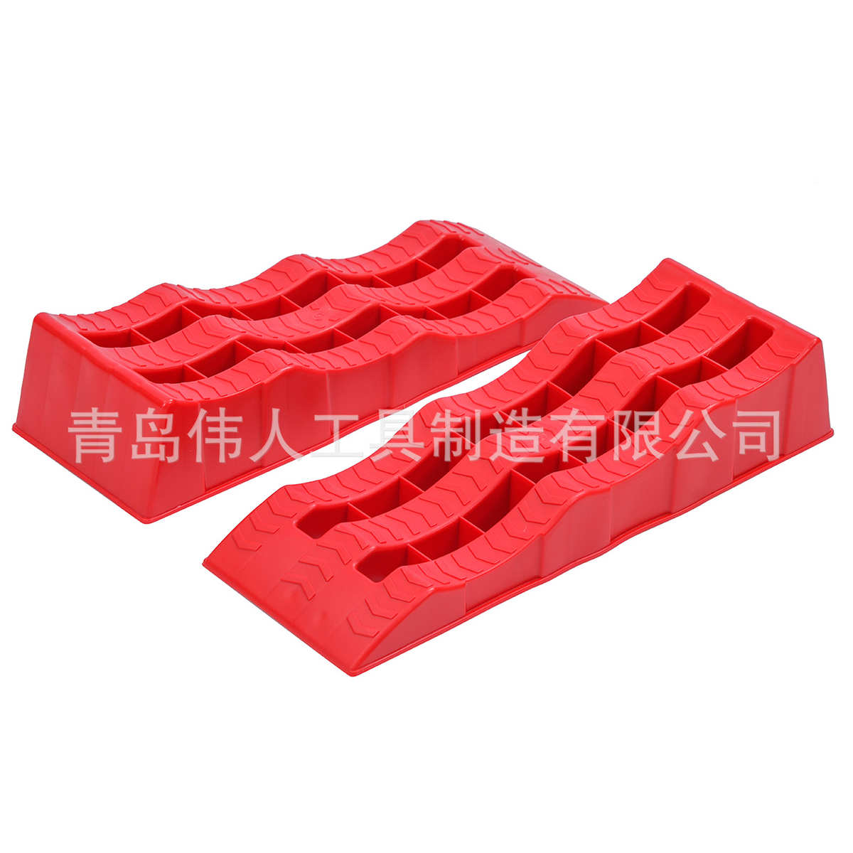 库存包邮房车三步阶塑料坡道带便携式布包汽车房车停车器斜坡轮垫