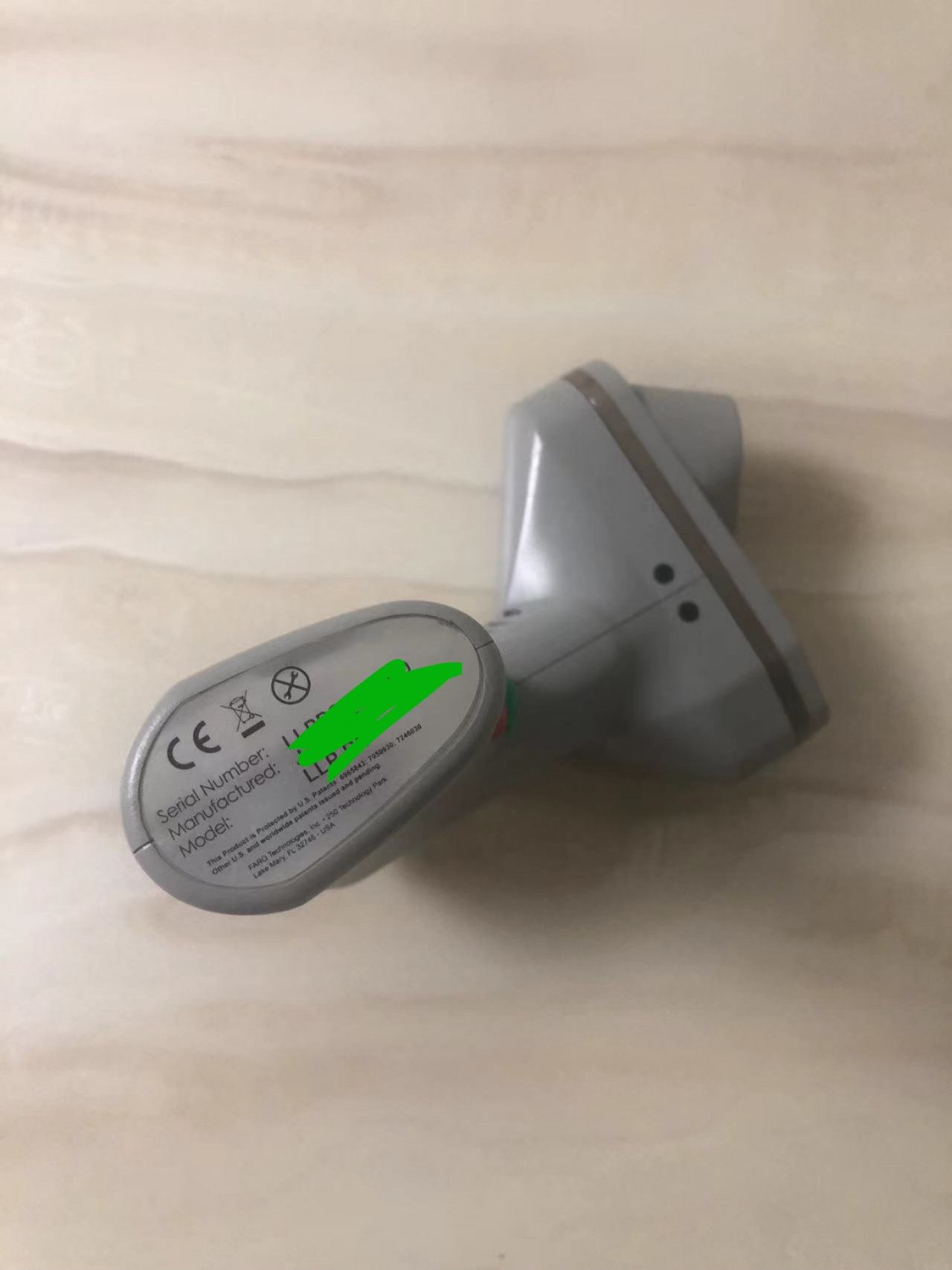 法如 FARO 蓝光高清降噪扫描头，LLP V 6