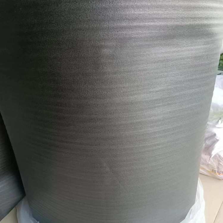 现货1MM厚度黑色EPE珍珠棉卷 1MM珍珠棉板材单张片分切
