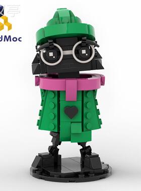 BuildMoc游戏系列积木玩具Deltarune-Ralsei三角符文-利艾亚斯
