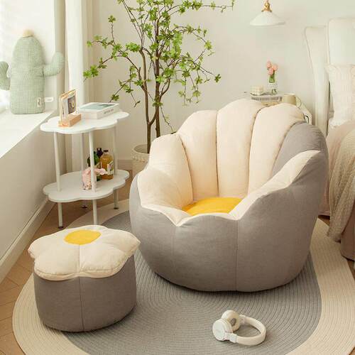Lazy Sofa Bean Bag Bedroom Balcony Small Sofa Chair豆袋沙发
