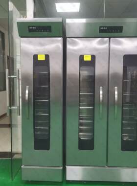 商用双开门32盘面团发酵箱 热风循环温湿双控醒发机 烘焙发酵设备