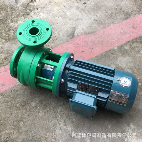 65FP-30耐酸化工离心泵 5.5kw防腐卧式单级塑料离心泵