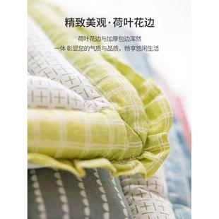通用屁垫学生电脑椅办公室坐垫 田园全棉椅子垫加厚防滑餐椅垫四季