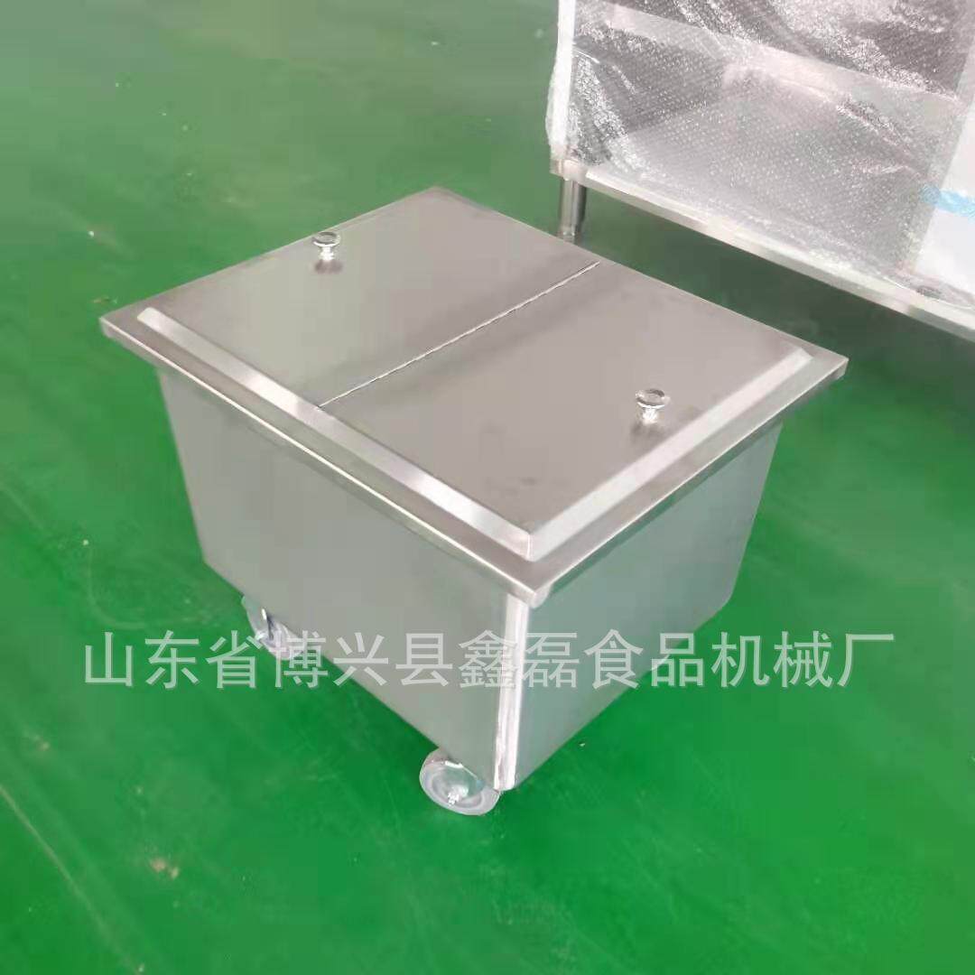 304不锈钢面粉车超厚不锈钢面粉储藏搬运车