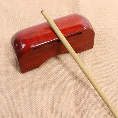 新款丹娜器梆子 乐高低梆形子 高低木鱼鱼 方木 高音 低音木鱼 包