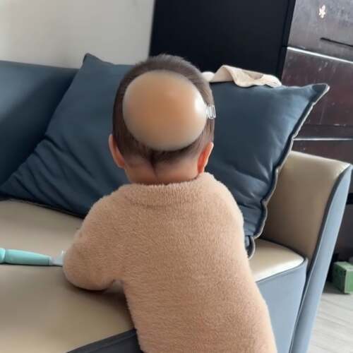 学步防摔神器！防撞头儿童学步走路透气保护垫宝宝防磕头防撞奶盖