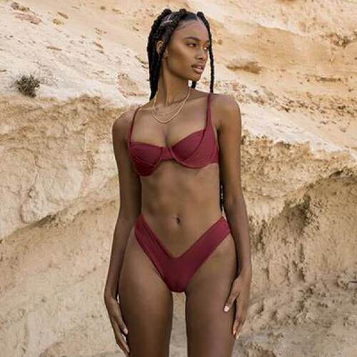 Push Up Bikini Set High Waist Swimwear Brazilian Bathing Sui