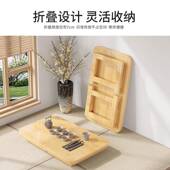 榻米小桌子日式 桌约小茶几茶台实木飘窗桌子折叠矮桌简学0121习炕