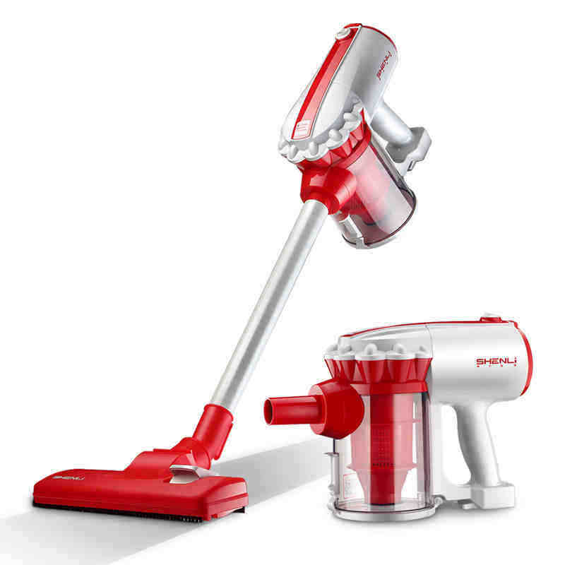 外贸家用超强吸力推杆礼品有线手持便携式吸尘器注塑塑料管款