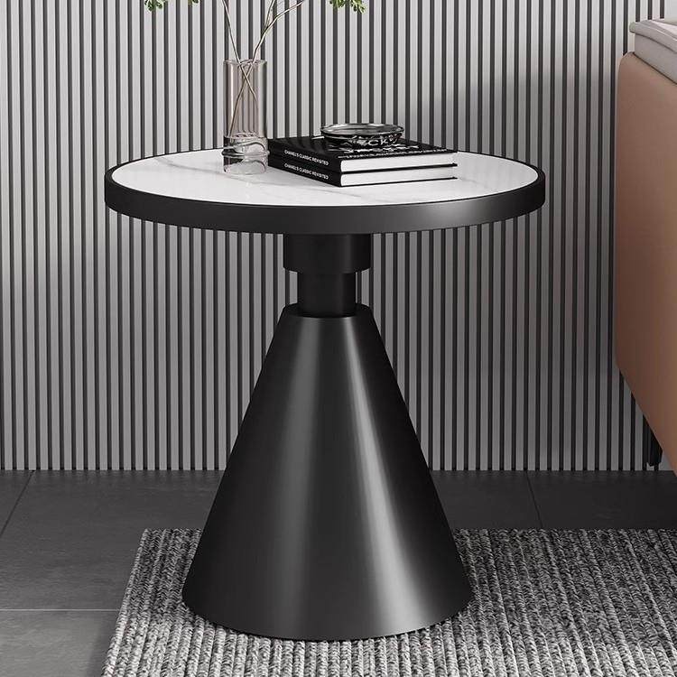 约沙边几轻奢岩板边几简现发代客厅沙店FZD发角几边柜床头柜酒茶