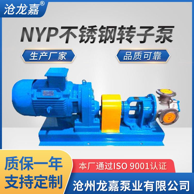 高粘度转子泵NYP不锈钢转子泵蜂蜜泵糖浆泵白乳胶泵树脂泵转子泵