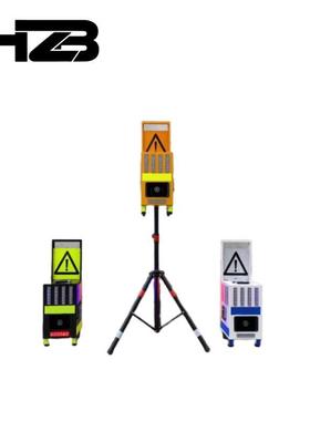 光警报便携式置道路施87451工作业声警报装事故预警大器喇叭可配