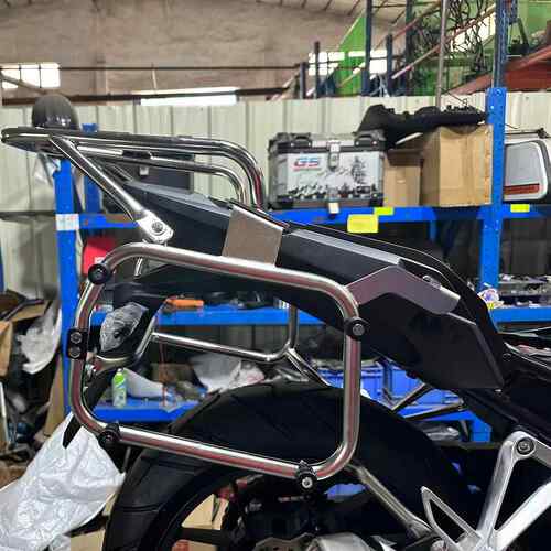 AYAY机车边箱适用本田边架CB400/500X/NX400/500铝合金三箱支架