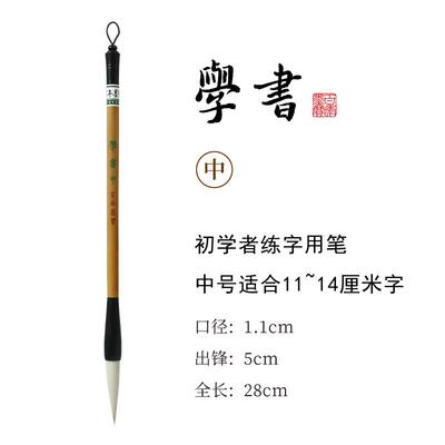 高档学书毛笔 套装初者笔门大字 毛兼毫羊毫 楷书隶书入篆书 学学