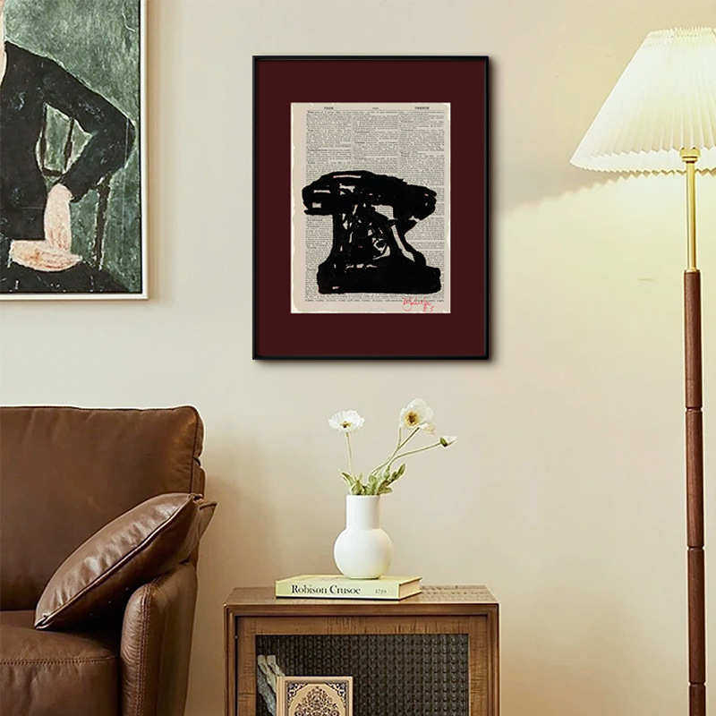 旧迹 现代简约挂画创意小众装饰画客厅卧室书房复古书上画斗柜画,家居饰品,现代装饰画,淘宝优惠券,粉丝福利购,淘宝优惠卷