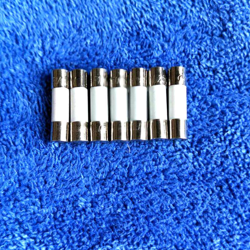 陶瓷保险丝管 5x20mm 0.5 1A2A3A10A20A30A平头管状保险丝管