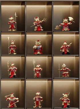 十二生肖本命龙年生日礼物家居桌面酒柜电视柜装饰品龙摆件吉祥物