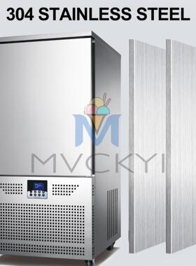 明毅商用单门立式冰箱不锈钢冷藏保鲜冰柜蔬菜保鲜柜冷柜速冻