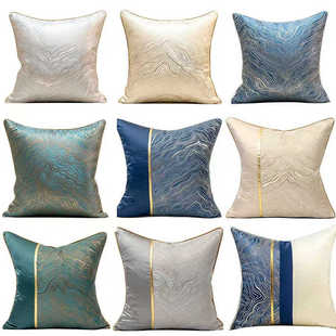 布料时装中式桌高雁荡枕国风面料沙发桌布旗面料抱山中现代童提花