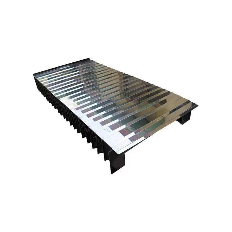 定制盔甲防护罩三面盔甲防护罩不锈钢伸缩保护罩机床导轨风琴铠甲