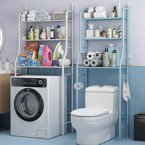 Bathroom storage rack, toilet rack, home bathroom shelf, was