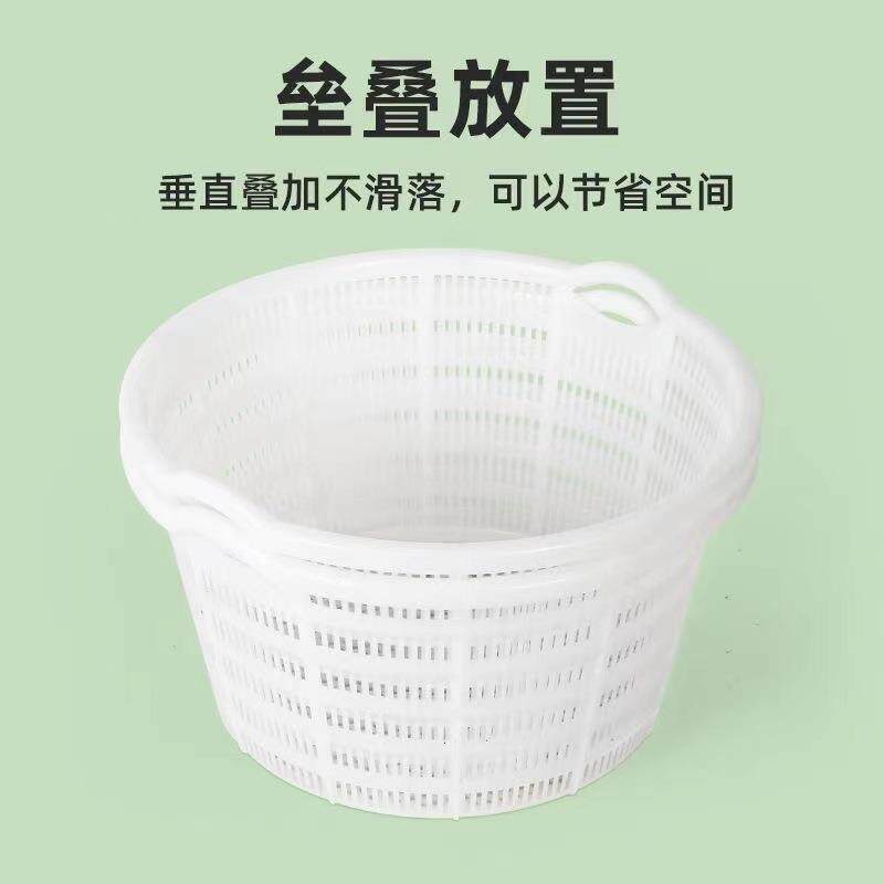 西瓜箩塑料厚水筐果筐大号胶摘箱小西瓜框号蔬菜采收纳框子加防水