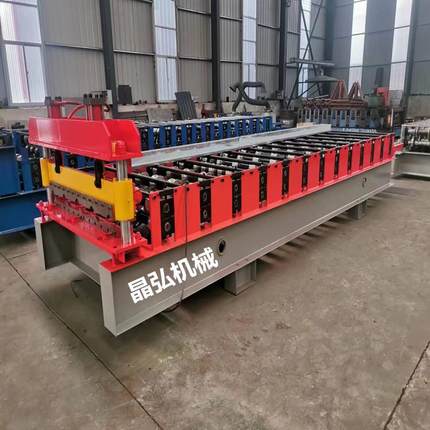 自动8UYS40全900彩钢机压瓦机机不锈钢压瓦彩瓦压瓦机