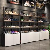 产品展示柜鞋 货架展示柜货架展示台模型展示架落地化妆品展示柜子