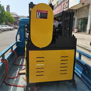 废旧细铁丝调直机废弃料头箍筋拉直机料头钢筋拉直机